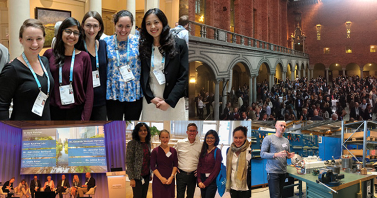 Collage of events at World Water Week