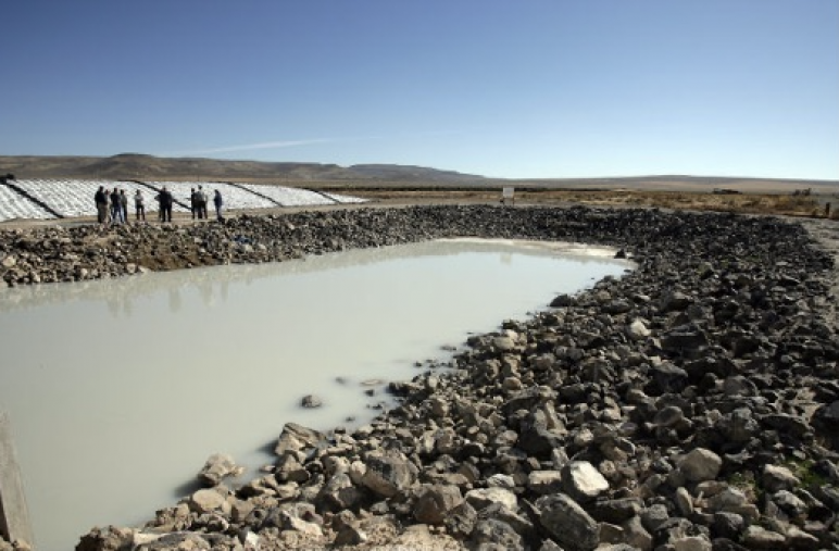 Image of acid whey pit