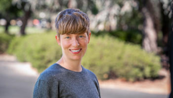 A portrait of Sarah Fletcher