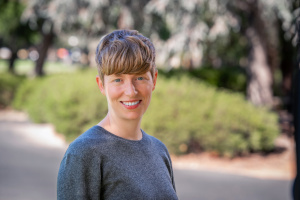 A portrait of Sarah Fletcher