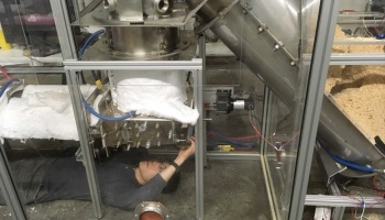 Kung under torrefaction reactor